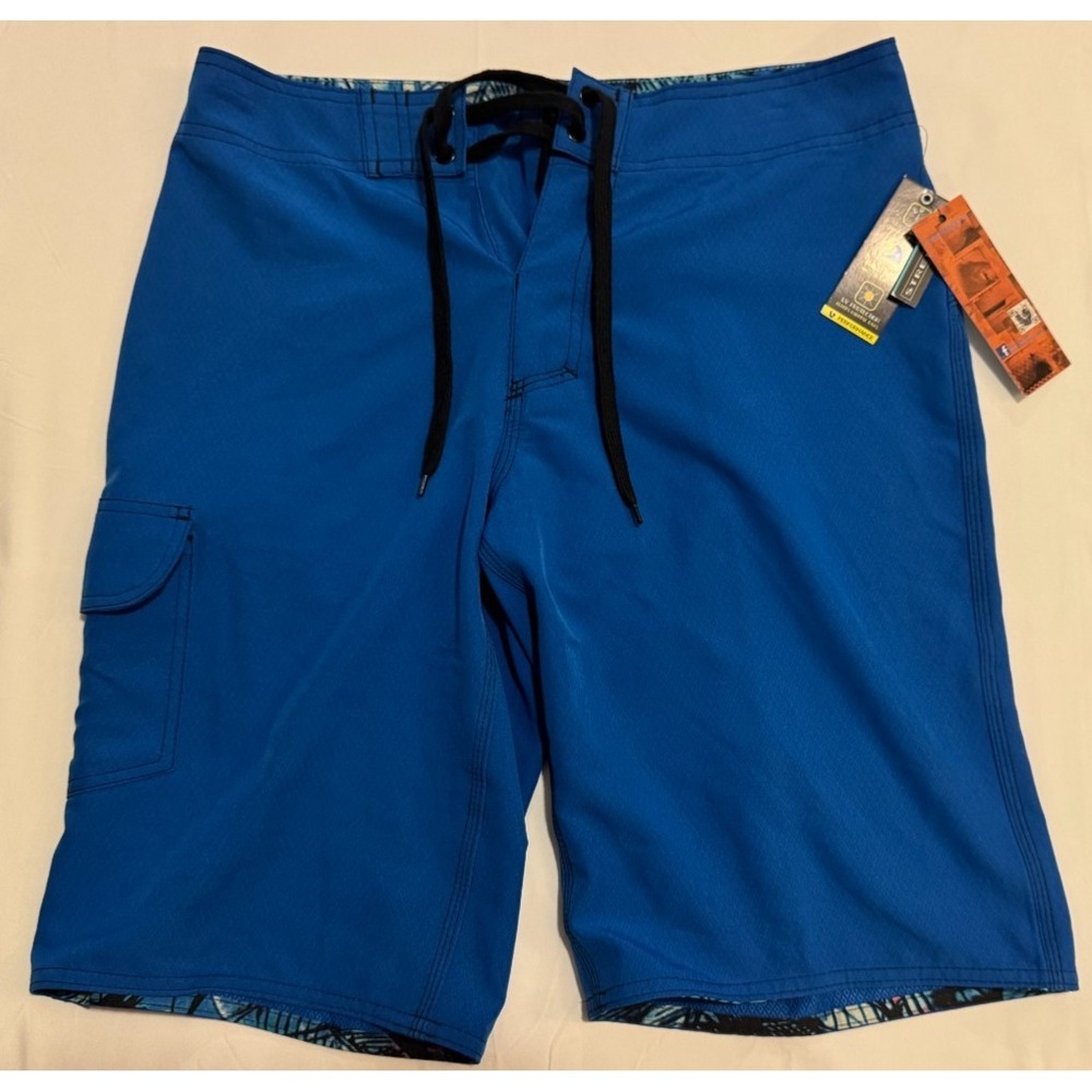 Burn Side Performance Shorts - Board/Swimwear - Stretch - Size 30 NEW With Tags